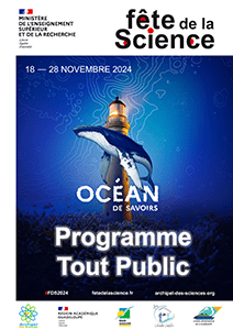 Programme tout public Fête de la Science 2024