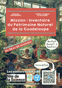 Affiche Bik'Lab Fête de la Science 2024